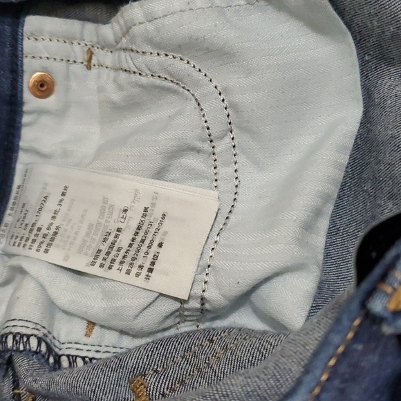 Abercrombie & Fitch jeans women's size 6R blue high rise ankle zippered outside - Picture 8 of 11